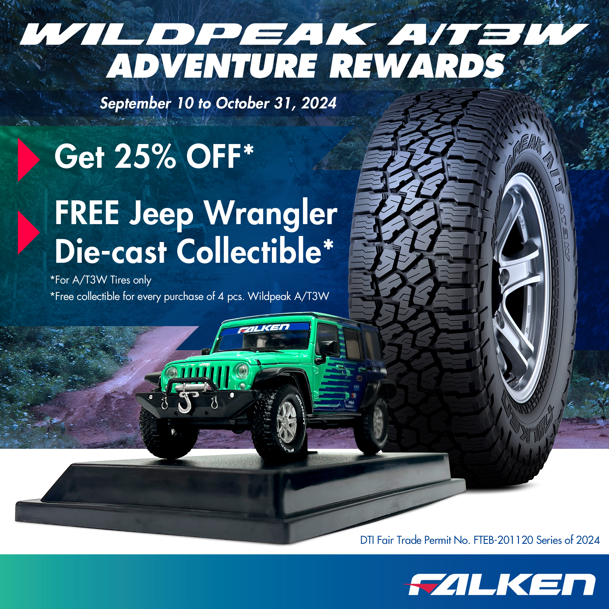 Wildpeak A/T3W Adventure Rewards